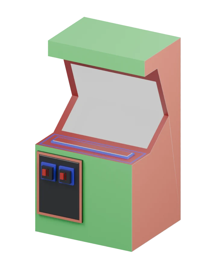 Original VR-final arcade cabinet